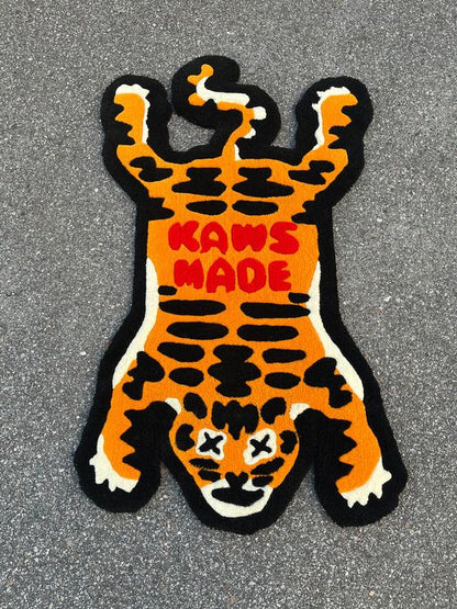 Tapis Tigre Kaws by DOMYRUGS