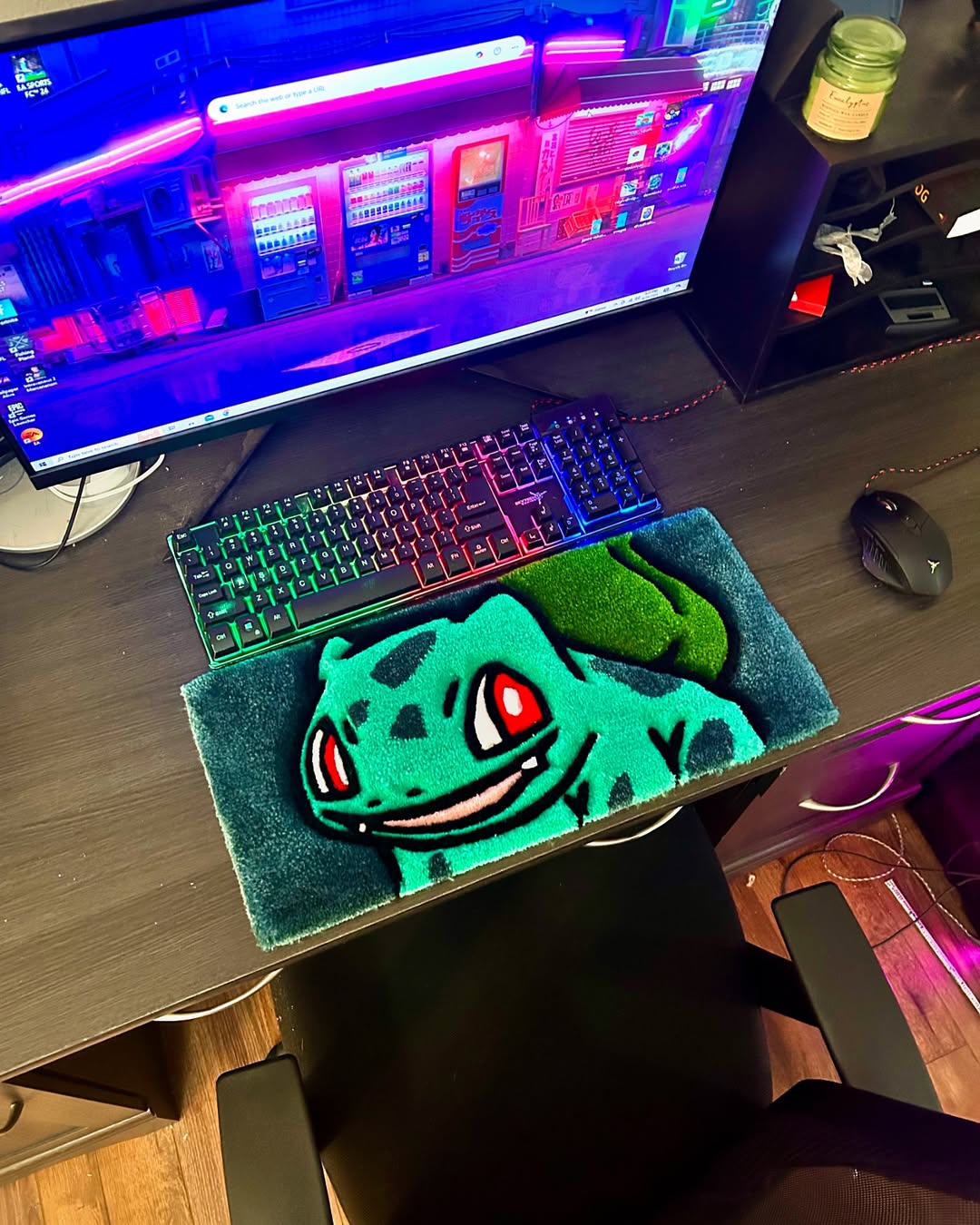 Tapis pour Clavier Pokemon Bulbizarre (Bulbasaur) by DOMYRUGS
