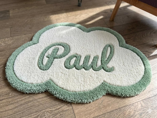 Customizable Name Rug by DOMYRUGS
