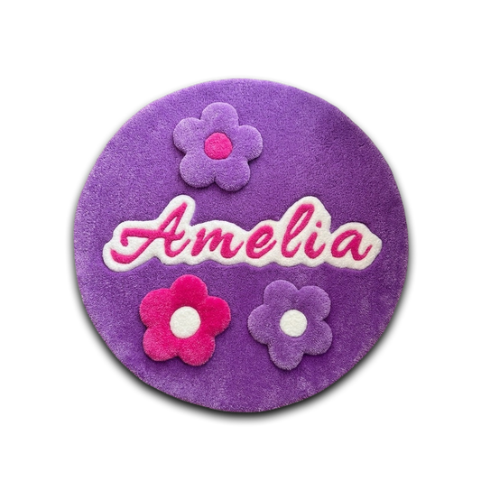 Personalizable Name Rug by DOMYRUGS