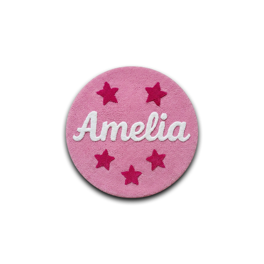 Customizable Name Rug by DOMYRUGS
