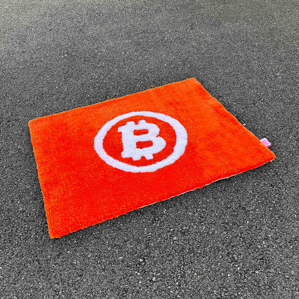 Tapis Bitcoin by DOMYRUGS