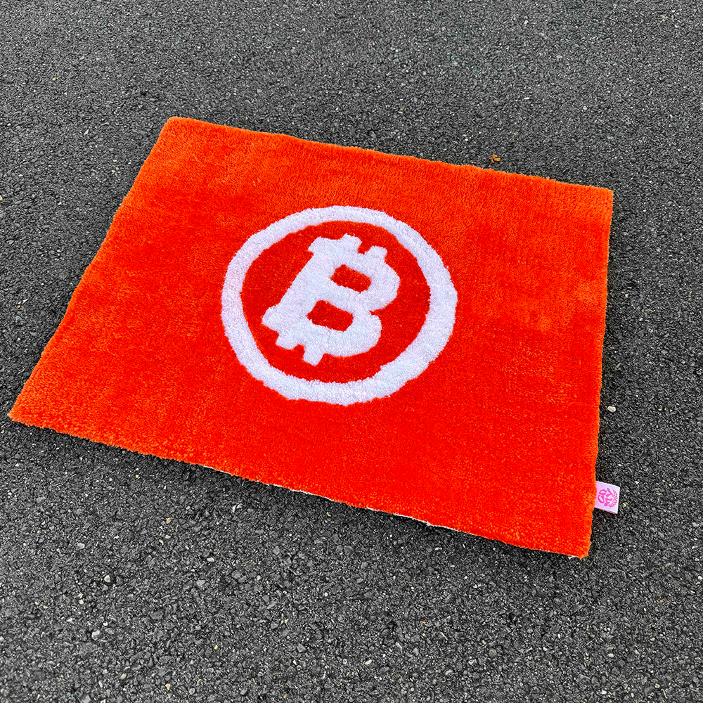 Tapis Bitcoin by DOMYRUGS