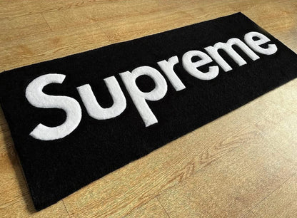 Tapis Supreme Noir et Blanc (Customer Order) by DOMYRUGS