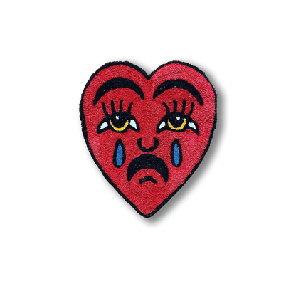 Tapis Coeur Triste by DOMYRUGS