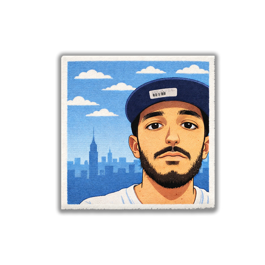 Tapis Portrait by DOMYRUGS (commande client)