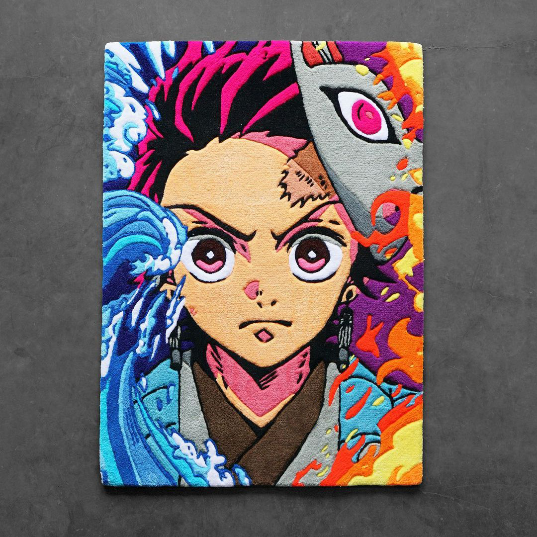 Tapis Demon Slayer Tanjiro by DOMYRUGS