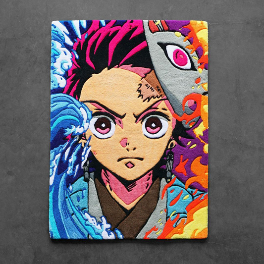 Tapete Demon Slayer Tanjiro por DOMYRUGS
