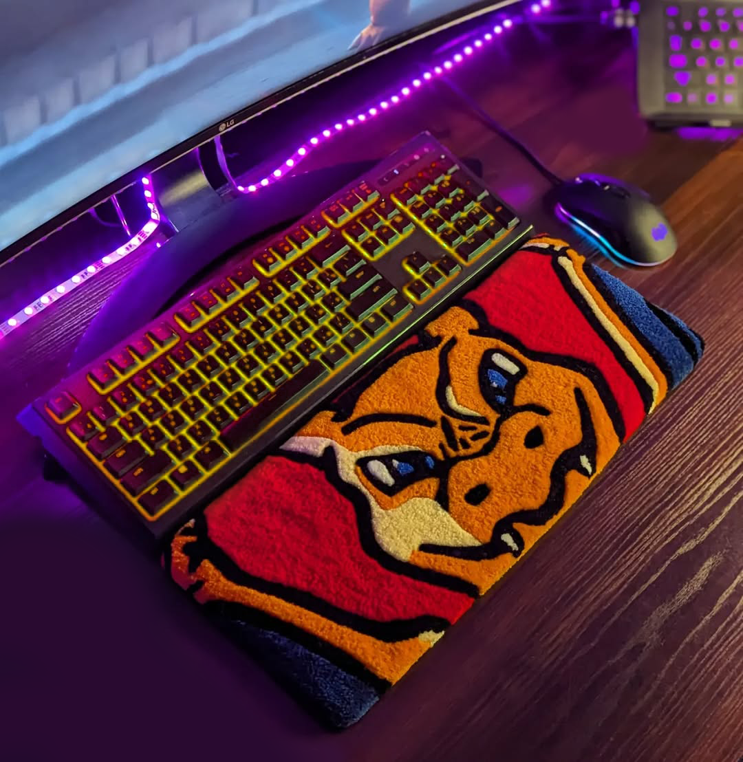Sakura Naruto Keyboard Mat by DOMYRUGS
