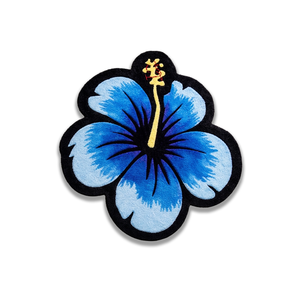 Tapis Fleur Hibiscus by DOMYRUGS