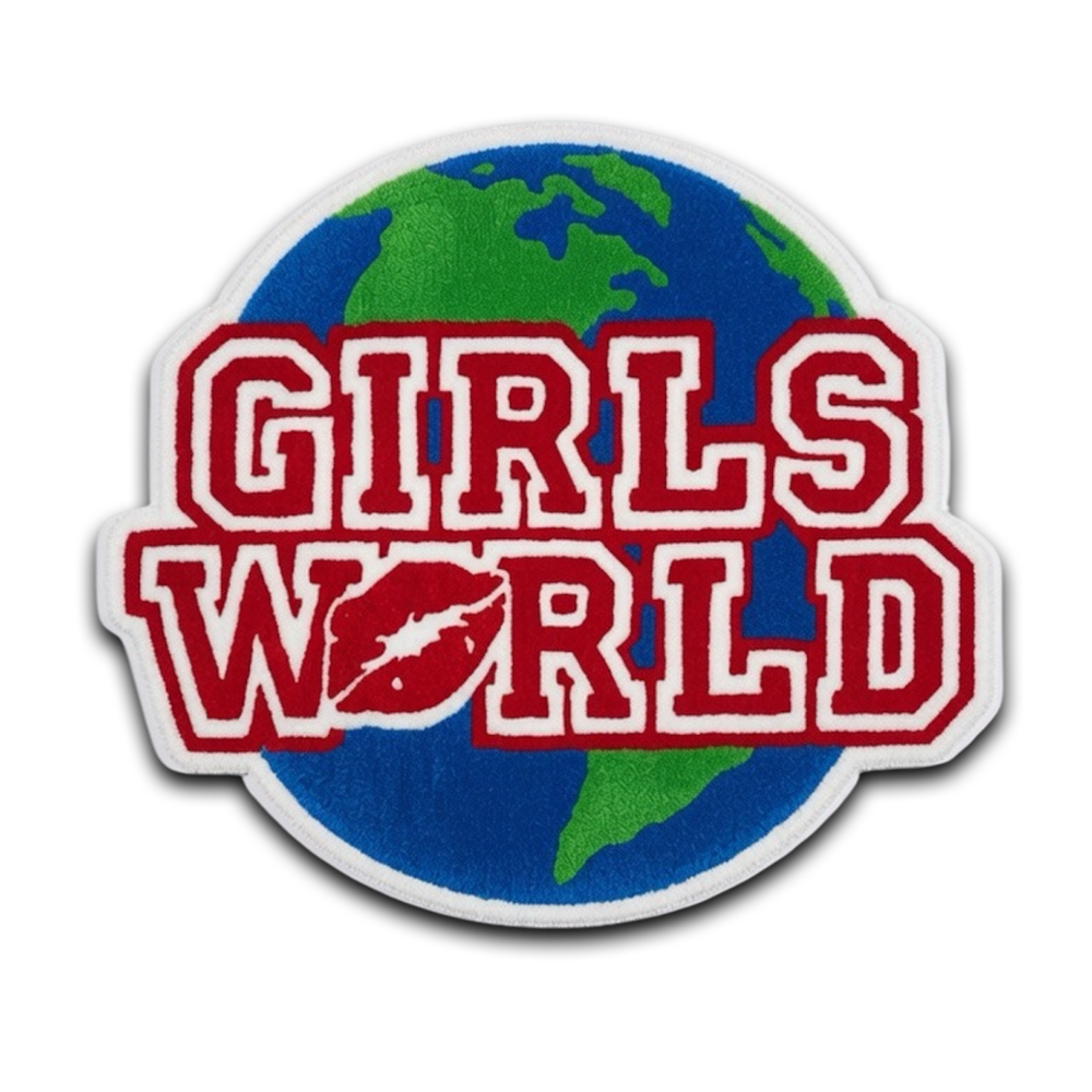Tapis Girl Worlds by DOMYRUGS (Custom Order)