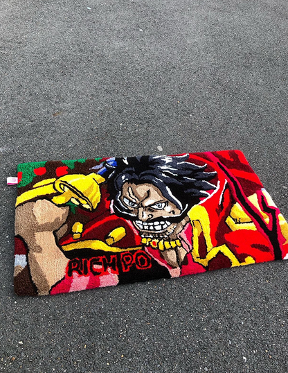 Tapis One piece Roi des pirates Gol D roger by DOMYRUGS