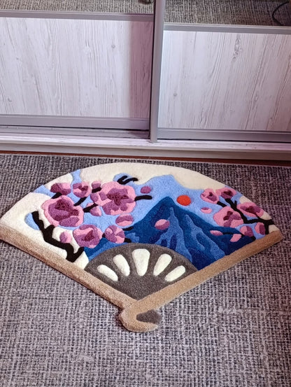 Japanese Fan Carpet by DOMYRUGS