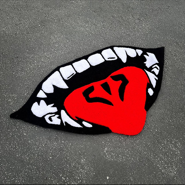 Tapis Bouche de Sukuna Jujutsu Kaisen (JJK) by DOMYRUGS