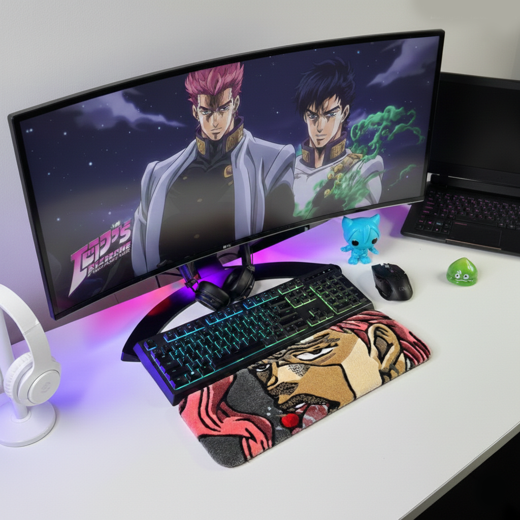 Tapis pour Clavier Kakyoin JoJo's Bizarre Adventure by DOMYRUGS