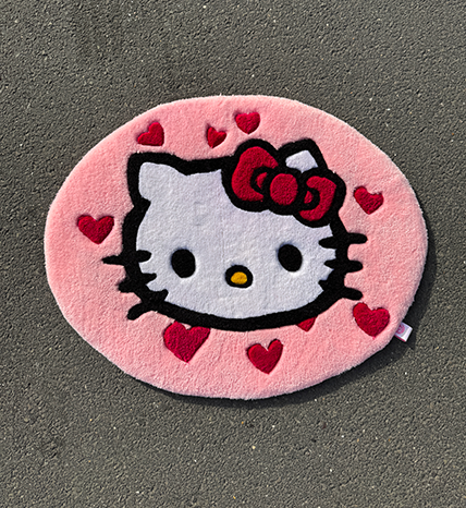 Tapis Hello Kitty Coeur by Domyrugs