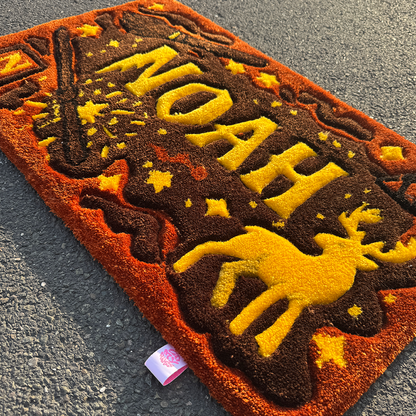 Tapis Prénom Theme Poudlard personnalisable by DOMYRUGS