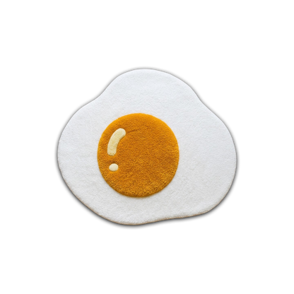 Tapis Oeuf au plat by DOMYRUGS