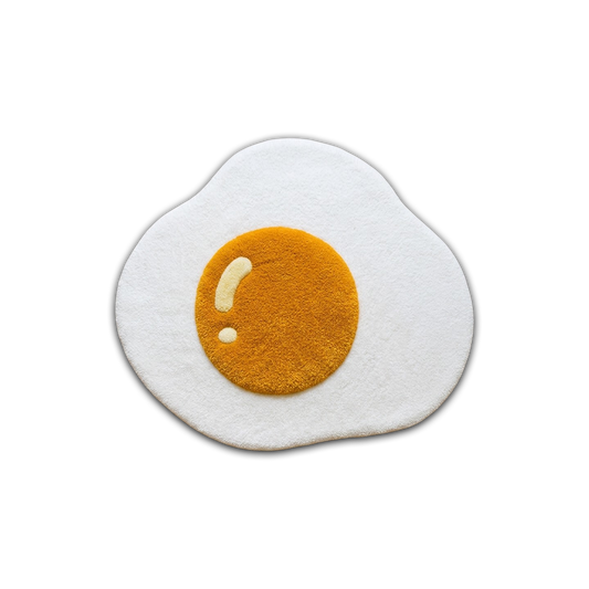 Tapis Oeuf au plat by DOMYRUGS
