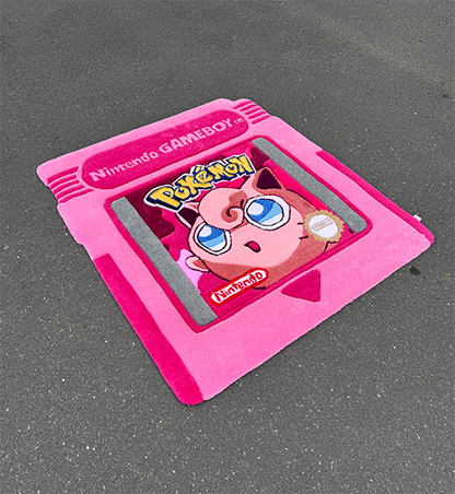Pokemon Pink Teppich von DOMYRUGS