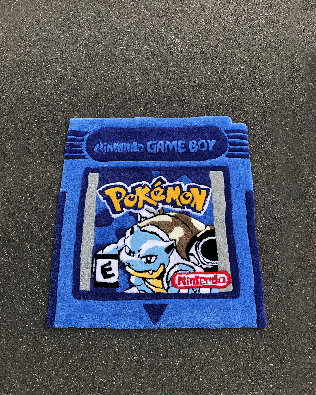 Tapis Pokemon Bleu by DOMYRUGS