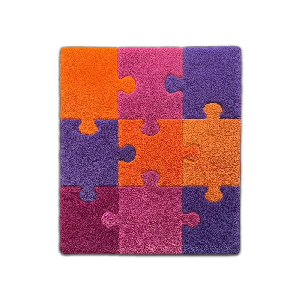 Tapis Puzzle 9 pièces by DOMYRUGS