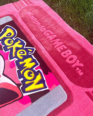 Tapis Pokemon Rose by DOMYRUGS