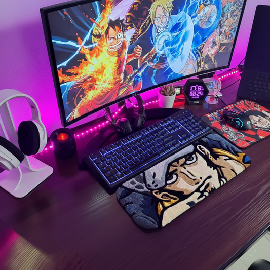 Tapis Clavier One piece Trafalgar Law by DOMYRUGS