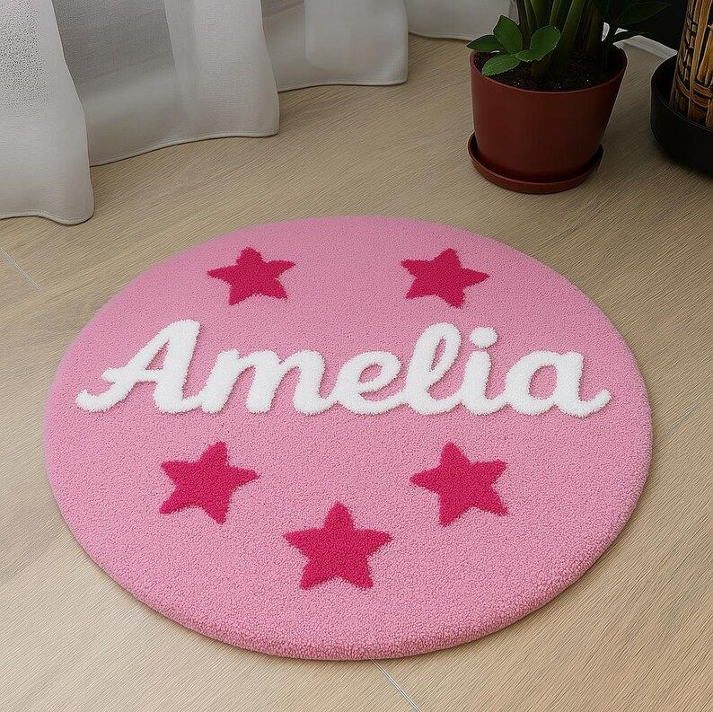 Tapis Prenom personnalisable by DOMYRUGS