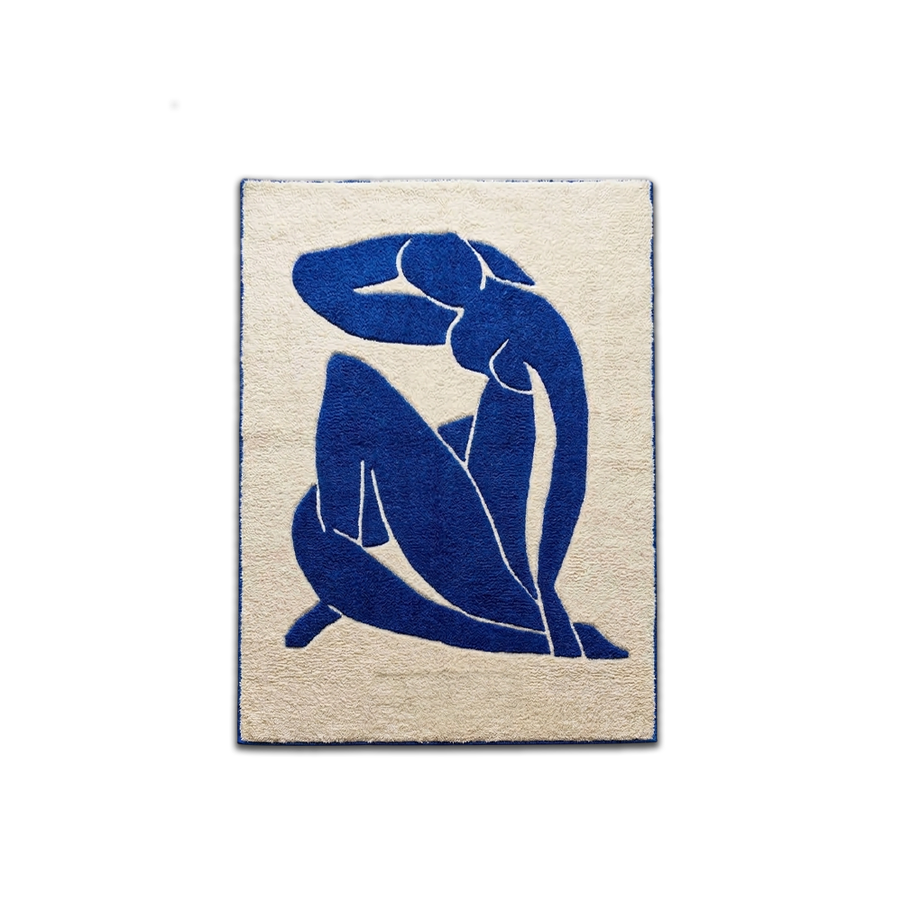Teppich Mathis Blue von DOMYRUGS