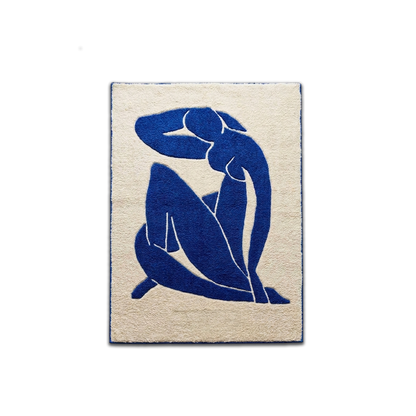 Teppich Mathis Blue von DOMYRUGS