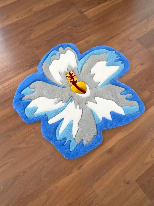 Tapis Fleur Hibiscus by DOMYRUGS