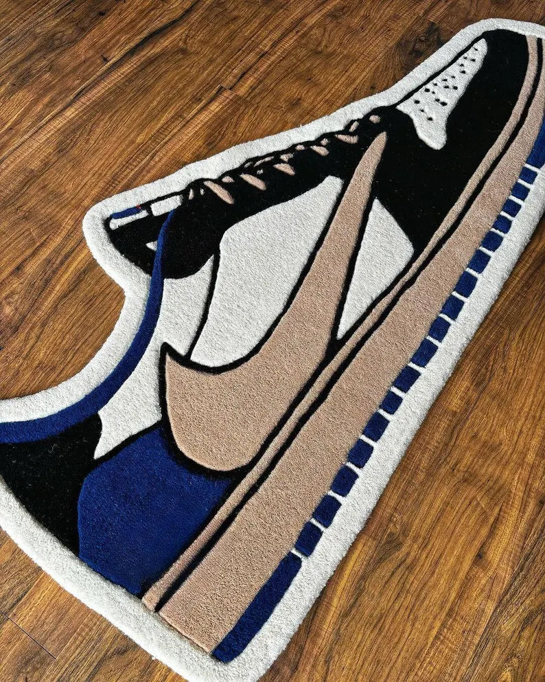 Tapis Tufté Nike Jordan Low Travis Scott