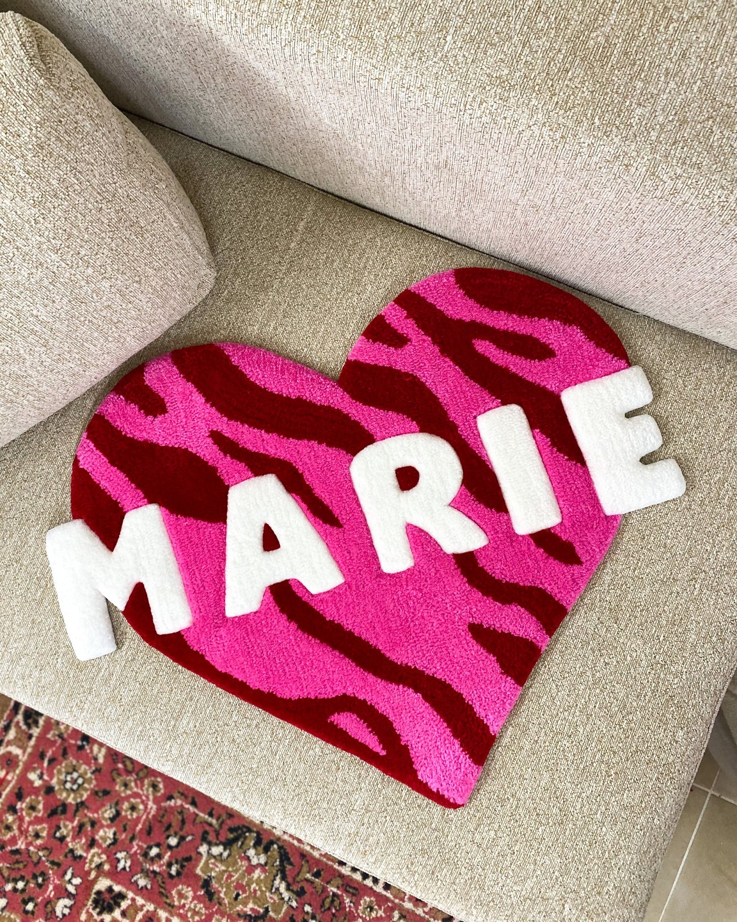 Tapis Prenom personnalisable by DOMYRUGS