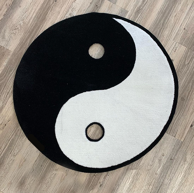 Tapis Yin et Yang by DOMYRUGS